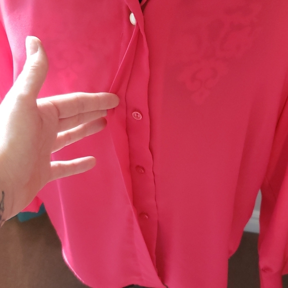 Vintage fuschia blouse - Picture 8 of 8